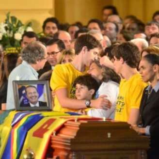 Velório de Eduardo Campos no Palacio do Governo de Pernambuco