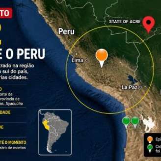 Terremoto de 7,2 no Peru
