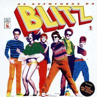 A capa do LP 'As Aventuras da Blitz', lançado em 1982