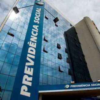 Fachada da Previdência Social.