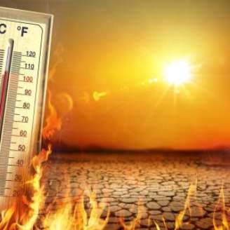 Temperatura em alta.