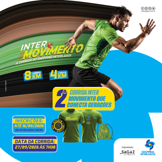 Inscrições podem ser feitas até 16 de setembro