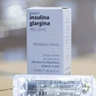 Insulina glargina.