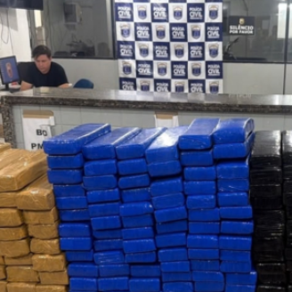 Operação policial apreende 142 kg de droga em Vitória de Santo Antão