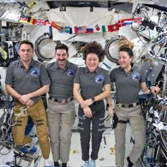 Astronautas da Crew-12.
