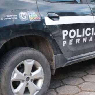 Carro da Polícia Civil de Pernambuco.