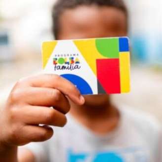 Cartão do Bolsa Família.