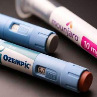 Medicamentos para diabetes e obesidade que se popularizaram como "canetas emagrecedoras".