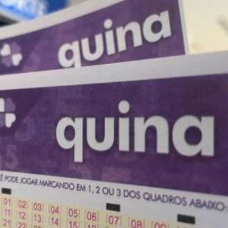 Cartão da quina.
