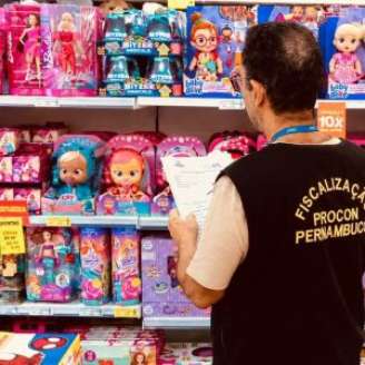 Presentes para o Dia das Crianças têm diferença de até 34,31% nos preços em Pernambuco, aponta Procon-PE.