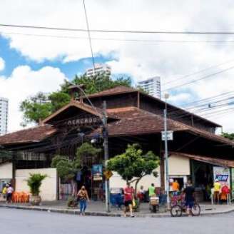 Mercado público de Casa Amarela, no Recife