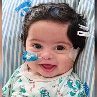 Familiares de Miguel Ângelo tinham expectativa de alta hospitalar após a criança tratar uma bronquiolite.
