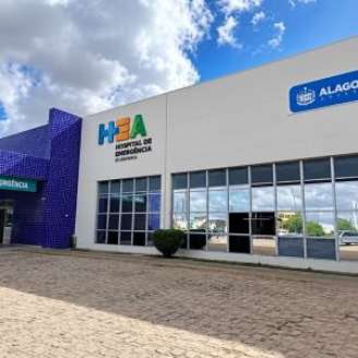 Hospital de Emergência do Agreste (HEA), em Arapiraca, no interior de Alagoas.