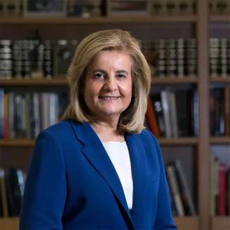 A ex-ministra do Trabalho e da Segurança Social da Espanha, Fátima Báñez.