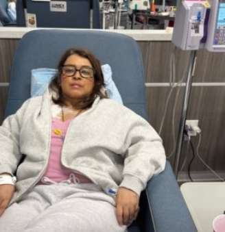 Preta Gil no hospital