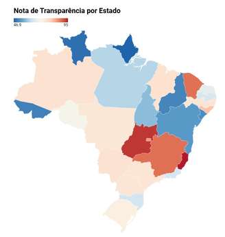 Ranking da transparência de Estados