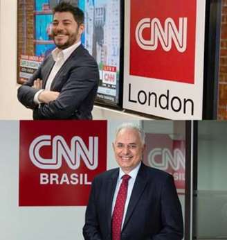Evaristo Costa e William Waack serão apresentadores da CNN Brasil.