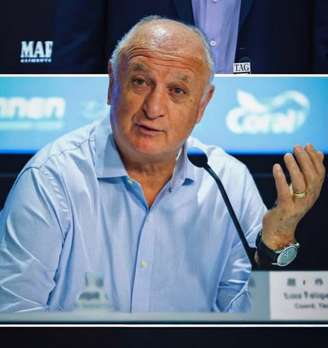 Felipão, ex-treinador e atual coordenador técnico do Grêmio