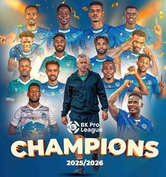 O Al-Hilal Omdurman, do Sudão, conquistou a Liga de Ruanda desta temporada – Reprodução/Instagram