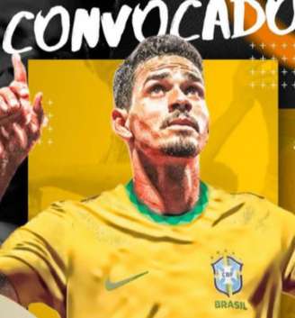Lucas Veríssimo foi convocado pela primeira vez para a Seleção Brasileira (Foto: Reprodução / Instagram)