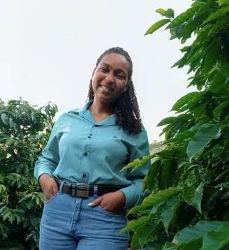 Rakiely Martins, produtora de cafés especiais no Espírito Santo