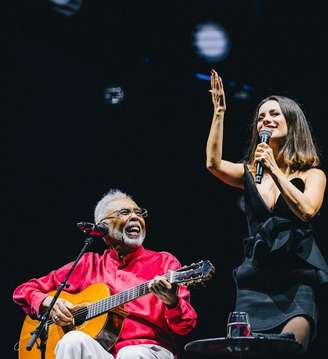 Gilberto Gil e Sandy no Allianz Parque