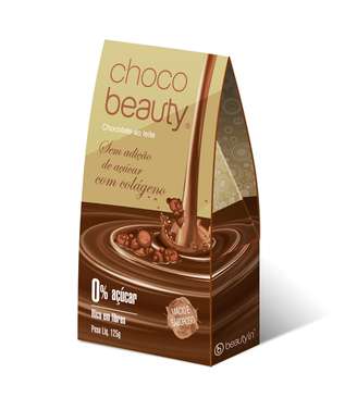 Chocolate com colágeno é aliado das mulheres que desejam manter a dieta e a cútis perfeita