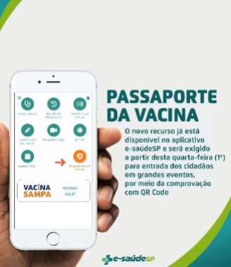 Passaporte da vacina em São Paulo