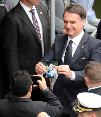 Presidente eleito Jair Bolsonaro
01/12/2018
REUTERS/Paulo Whitaker