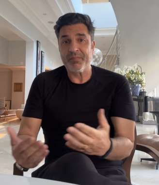 Edu Guedes em vídeo publicado no seu perfil de Instagram em 12 de julho de 2025.