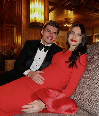 Max Verstappen e Kelly Piquet juntos no Natal