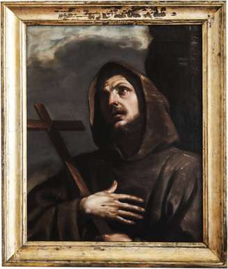 'San Francesco', de Giovan Francesco Barbieri, dito Guercino
