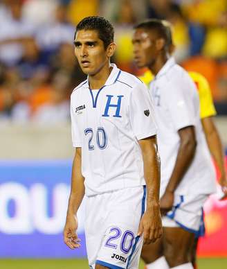 <p>Zagueiro Jorge Claro afirmou que Honduras não se conformará com nada na Copa do Mundo</p>