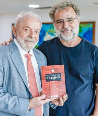 Valter Pomar em encontro com o presidente Lula