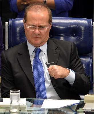 <p>O presidente do Senado, Renan Calheiros (PMDB-AL), em imagem de arquivo</p>