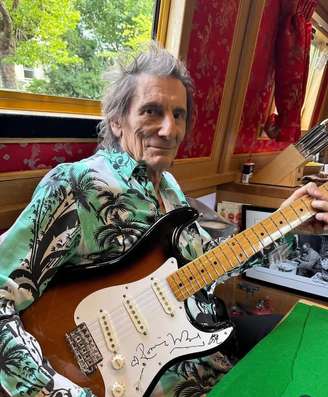 Ronnie Wood confirma show único no Brasil em 2026