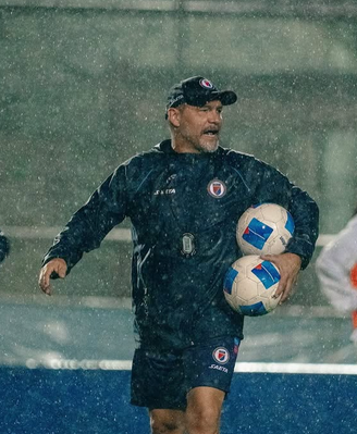 Sébastien Migné, técnico da seleção do Haiti