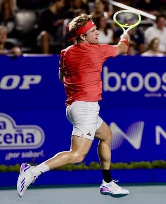 Tenista espanhol Alejandro Davidovich Fokina durante o ATP de Acapulco.