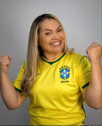 Foto de Edjane de Sousa, a Policial Edjane, publicada no perfil do Instagram da candidata ao governo de SP em 2026.