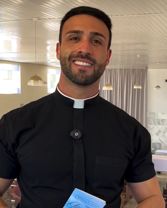 Padre João Paulo de Gonçalves Carvalho, administrador da Paróquia Nossa Senhora Aparecida, de Varginha (MG)