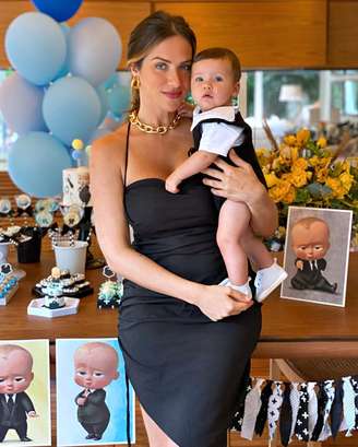 Giovanna Ewbank amamentou Zyan, hoje com 4 anos, e doou leite materno