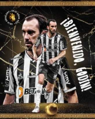 Godin assinou com o Galo até o fim do ano (Divulgação/Atlético-MG)