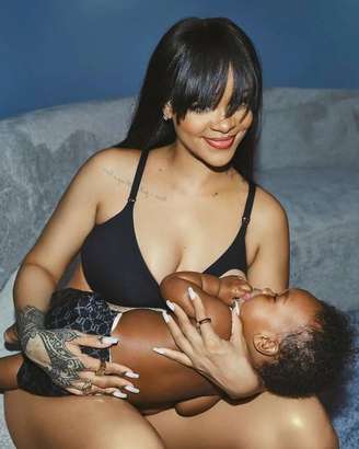 Rihanna lança nova linha de lingeries maternidade