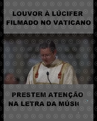 Posts difundem vídeo de cerimônia no Vaticano para alegar que religiosos entoam cântico em louvor a Lúcifer, o que é falso; canção não cita entidades demoníacas