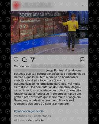 Posts afirmam que Renata Lo Prete teria afirmado que alto número de crianças mortas em Gaza se deve à alta taxa de natalidade da região, o que não é verdade