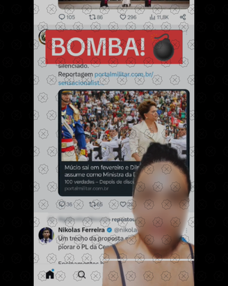 Posts compartilham postagem satírica afirmando que Dilma Roussef substituirá José Múcio Monteiro, atual ministro da Defesa, como se fossem verdadeiras.