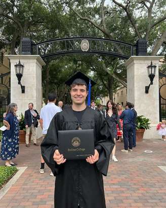 Gugu's son, João Augusto Liberato, graduated from American University.