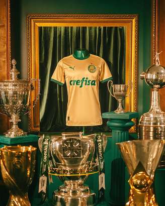 Nova terceira camisa do Palmeiras para 2024. 