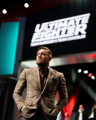 McGregor nas gravações do 'The Ultimate Fighter' 