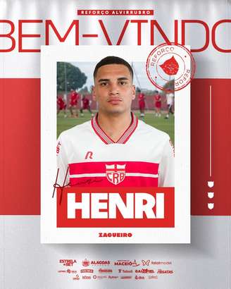 CRB anuncia Henri. 